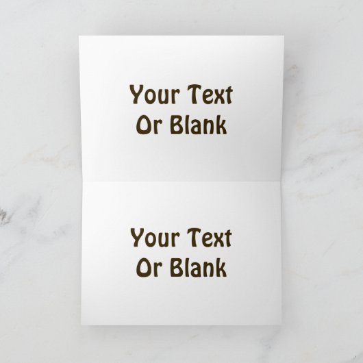 Buon Natale - Kodiakはカリブーの毛皮に関係します シーズンカード (内部)