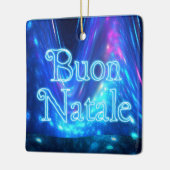 Buon Natale - Qaanaaq – ノーザンライト セラミックオーナメント (左)