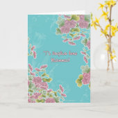 buonaのfestaのdellaのママ、イタリアンな母の日カード カード (黄色い花)