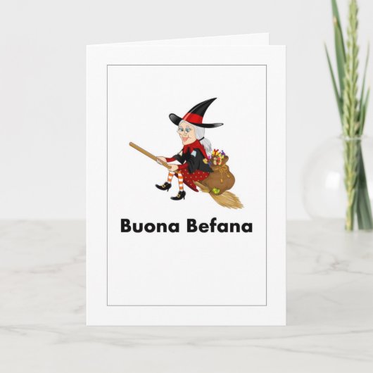 Buona Befana! カード (正面)
