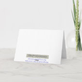 Buona Pasqua シーズンカード (裏面)