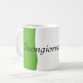 Buongiorno Amore コーヒーマグカップ (正面左)