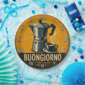 Buongiorno Coffee ペーパープレート (パーティー)