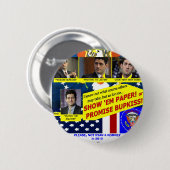 BUPKISS! -ボタン 缶バッジ (正面&裏面)