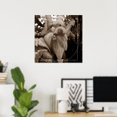 Buquê de folhas ポスター (ホームオフィス)