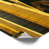 Bur Sur Coastline and Bridge ポスター (角)