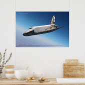 Buran Shuttle: Majestic Atmospheric Descent ポスター (キッチン)