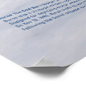 Buran Spaceplane Descending Through Clouds ポスター (角)