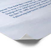 Buran Spaceplane Descending Through Clouds  ポスター (角)