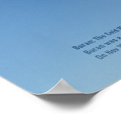 Buran Spaceplane Descending Through Clouds ポスター (角)