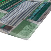 Buranoの家ビューガラスのカッティングボード カッティングボード (角)