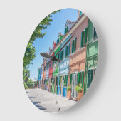 Buranoは柱時計を収納します ラージ壁時計 (傾斜)