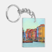 BURANO – ヴェネツィアラグーンヴェネツィア – ブルノ キーホルダー (正面左)