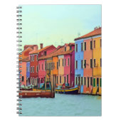 BURANO – ヴェネツィアラグーンヴェネツィア – ブルノ ノートブック (正面)