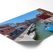 Burano houses ポスター (角)