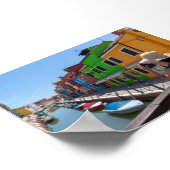 Burano houses ポスター (角)