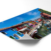 Burano houses ポスター (角)
