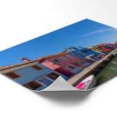Burano houses ポスター (角)