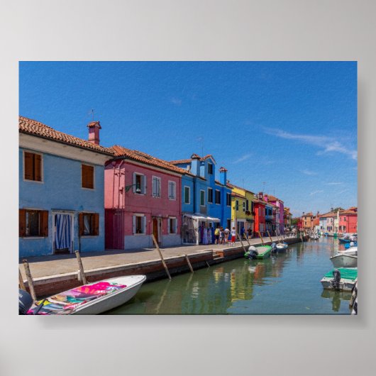 Burano houses ポスター (正面)