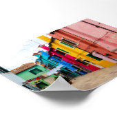 Burano houses ポスター (角)