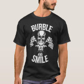 Burble and Smile Motorbike Chopper Tシャツ (正面)