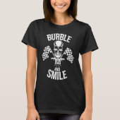 Burble and Smile Motorbike Chopper Tシャツ (正面)