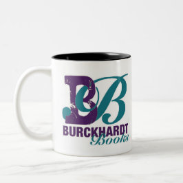 Burckhardt Books ロゴ入り コーヒーマグ | 読書家へのギフト ツートーンマグカップ