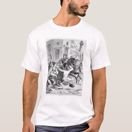 Burdettの暴動1810年 Tシャツ (正面)