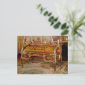 Bureau du Roi by Oeben and Riesener ポストカード (スタンド正面)