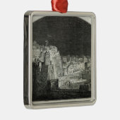 Burfordの月光によるナポリの新しいパノラマ メタルオーナメント (右)