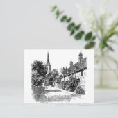 Burford Village Cotswolds  ポストカード (スタンド正面)