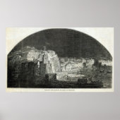 Burford's New Panorama of Naples by Moonlight ポスター (正面)