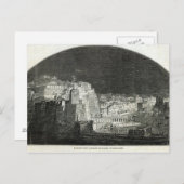 Burford's New Panorama of Naples by Moonlight ポストカード (正面/裏面)