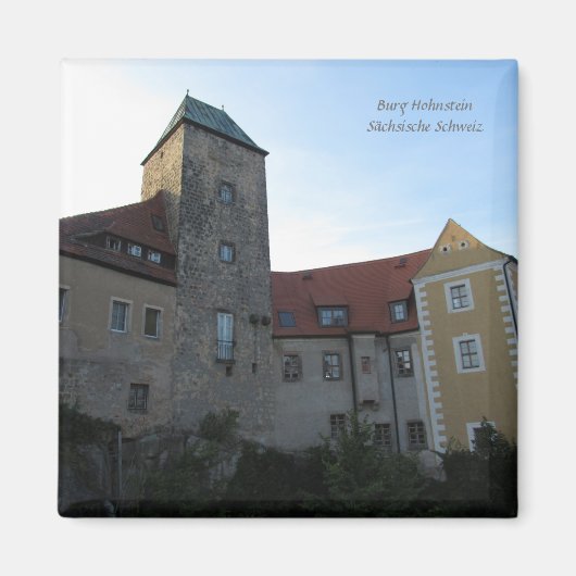 Burg Hohnstein (Sastische Schweiz) マグネット (正面)
