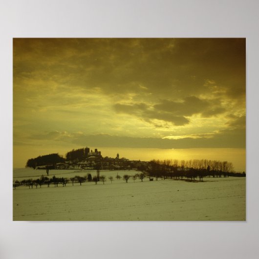 Burg Stolpen、c.1100内蔵 ポスター (正面)