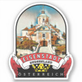 Burgenland Eisenstadt Österreich Souvenir シール (正面)