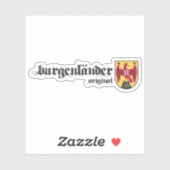 Burgenländer Original Österreich Wappen Rustikal シール (シート)
