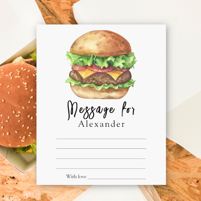 Burger BBQタイムカプセルメッセージ (クリエイターアップロード済み)