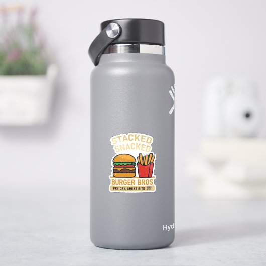 Burger Bros シール (HydroFlask)