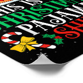 Burger Christmas Pajama Shirt Burger Lover Xmas Pa ポスター (角)