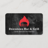 Burger Flame Fire | Restaurant  名刺 (正面)