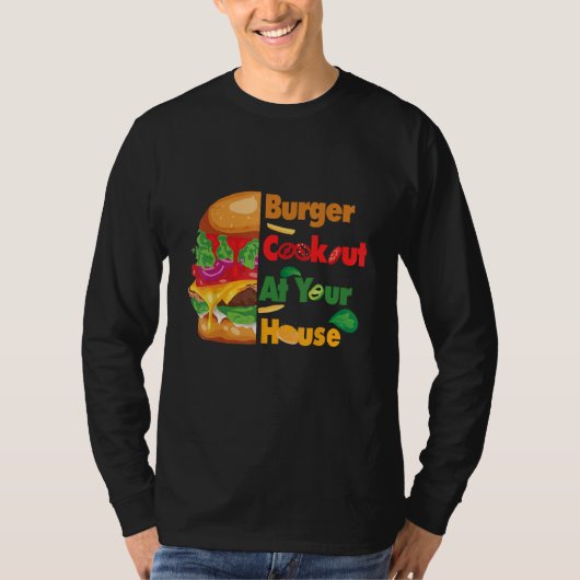 Burger Food Day Hamburger Burger Food Day  Perfect Tシャツ (正面)