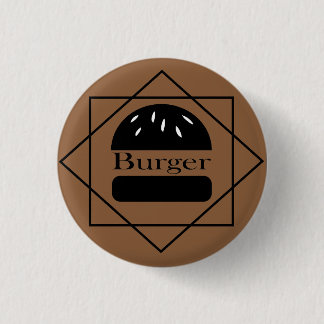 Burger lover 缶バッジ