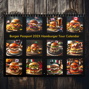 Burger Passport 2025/2026ハンバーグツアーカレンダー カレンダー