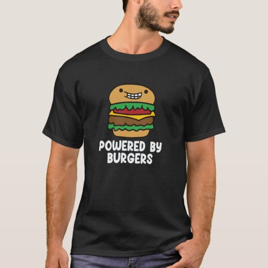 Burger Quote Hamburger Cheeseburger  8 Tシャツ (正面)