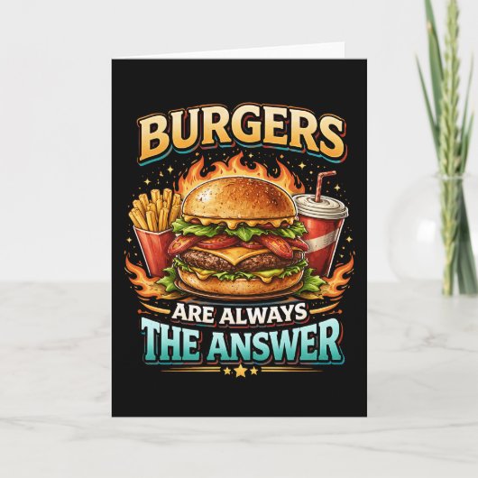 Burgers Are Always the Answer シーズンカード (正面)