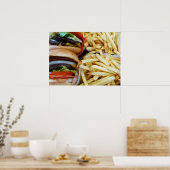 Burgers n Fries ポスター (キッチン)