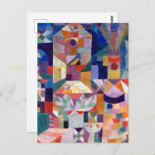 Burggarten (Castle Garden) - Paul Klee – はがき (正面/裏面)