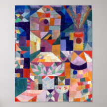 Burggarten (Castle Garden) - Paul Klee - 10ポスター