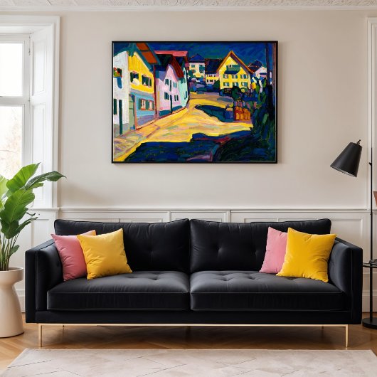 Burggrabenstrasse 1, Kandinsky,ムルナウ ポスター